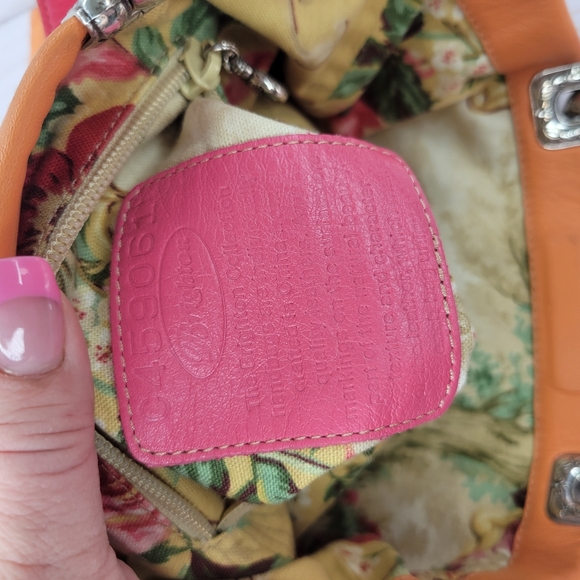 Brighton Orange Heart Handbag - Picture 7 of 9